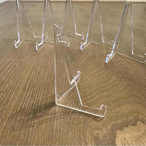 Acrylic Card‎ Display Stand Set of 6 - Picture 3 of 7